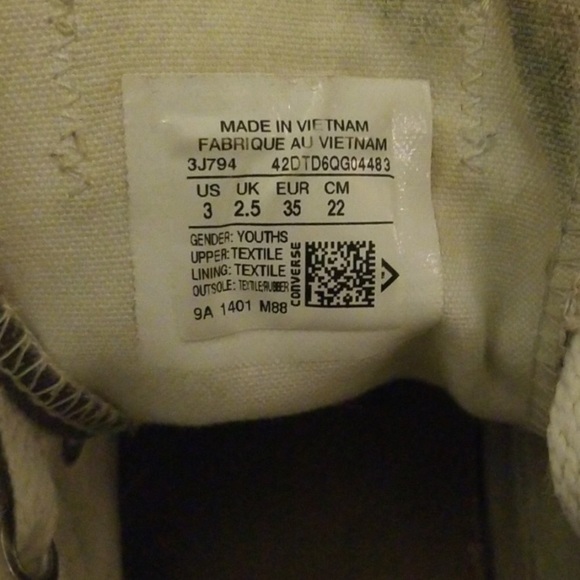 Gray and Navy kids Converse Bundle - Picture 11 of 11